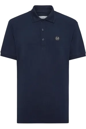 Philipp Plein Logo-appliqué polo shirt