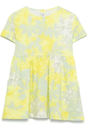 Il gufo Floral-print dress
