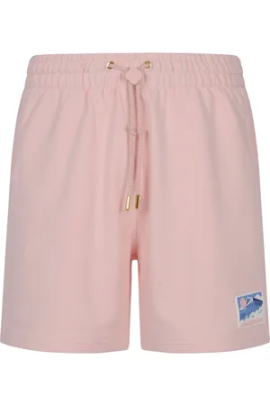 Casablanca Logo-patch shorts