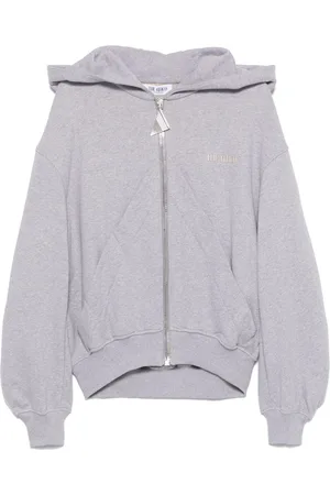 The Attico Raised-logo hoodie