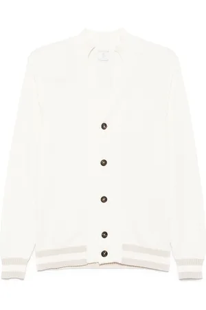 ELEVENTY Stripe-detailed cardigan