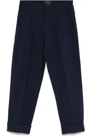 FAY Pleat-detailing trousers