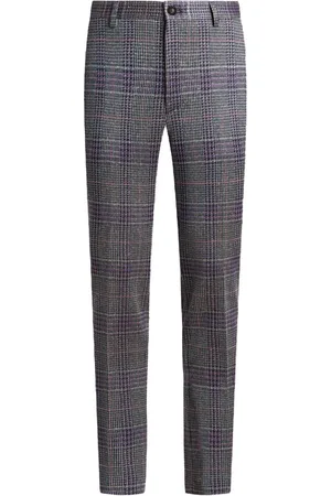 Etro Check-pattern trousers