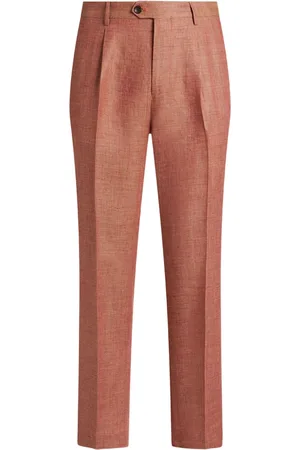 Etro Pressed-crease trousers
