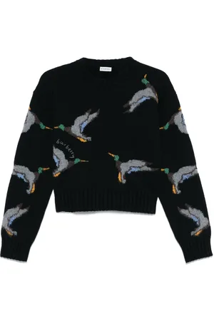 Burberry Duck-jacquard sweater