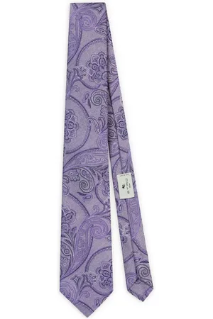 Etro Paisley detailing tie