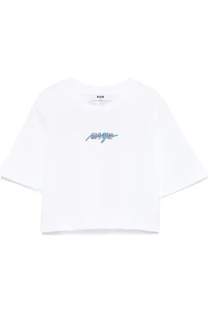 Msgm Logo-print T-shirt