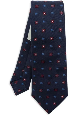 Etro Pegaso-embroidered tie