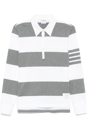 Thom Browne Rugby stripe polo shirt