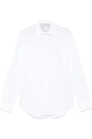 ELEVENTY Slub-texture shirt