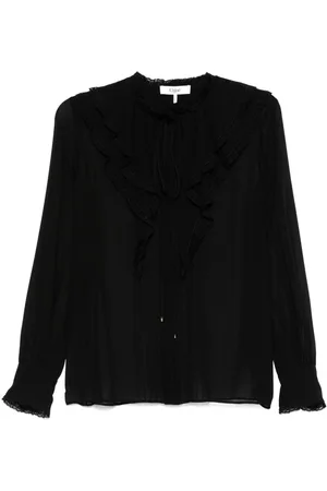 Chloé Ruffled silk blouse