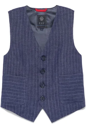 FAY Pinstripe waistcoat