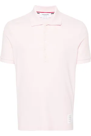 Thom Browne 4-Bar cotton polo shirt