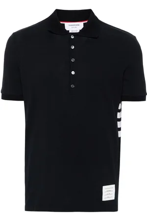 Thom Browne 4-Bar cotton polo shirt