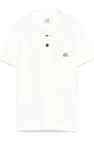 C.P. Company Piqué-weave polo shirt