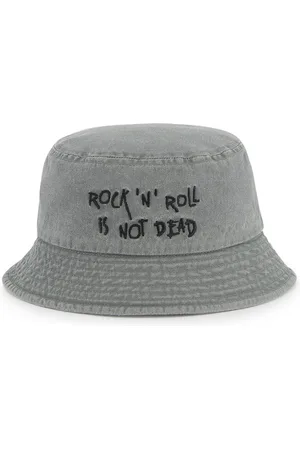 Zadig & Voltaire Embroidered-slogan bucket hat