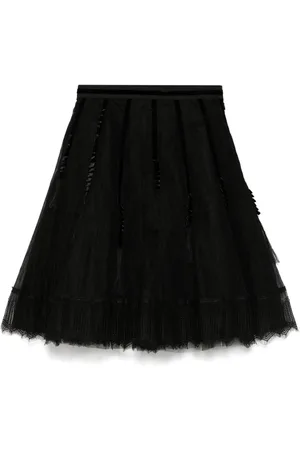 SHIATZY CHEN Lace mesh skirt