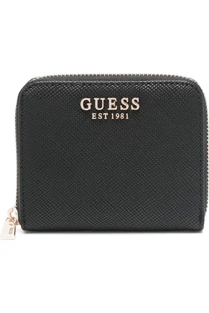 Guess Logo-plaque wallet