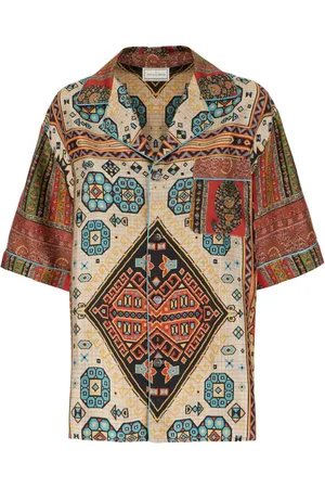 PIERRE-LOUIS MASCIA Graphic-print shirt