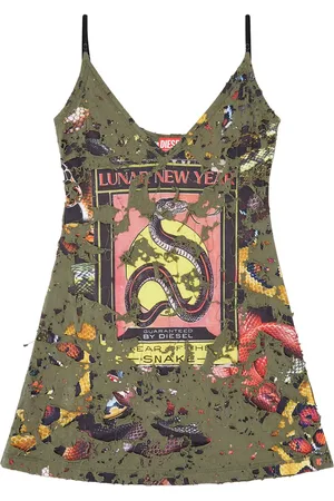 Diesel New Year of the Snake Capsule mini dress