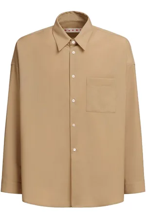 Marni Buttoned virgin wool shirt