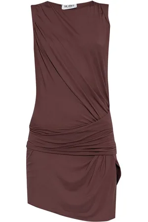 The Attico Gathered minidress