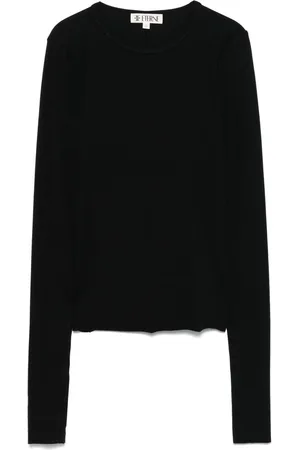 ÉTERNE Long-sleeve fitted top