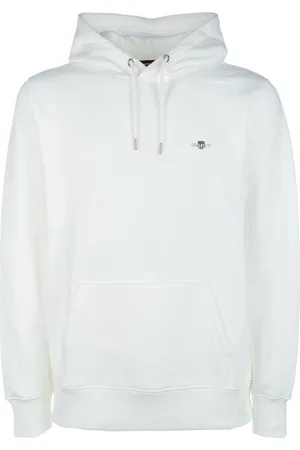 GANT Logo-embroidered hoodie