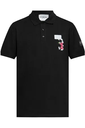 Iceberg Cartoon-print polo shirt