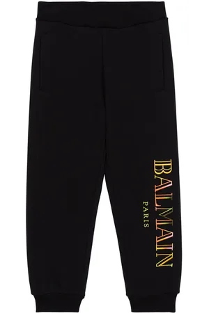 Balmain Logo-embroidered track pants