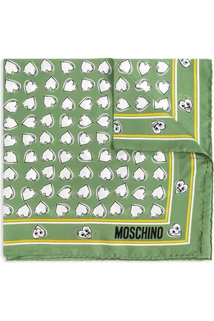 Moschino Heart-print scarf