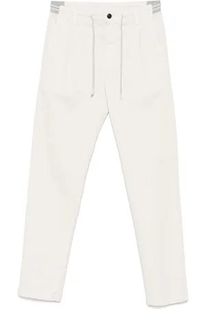 ELEVENTY Pleated tapered trousers