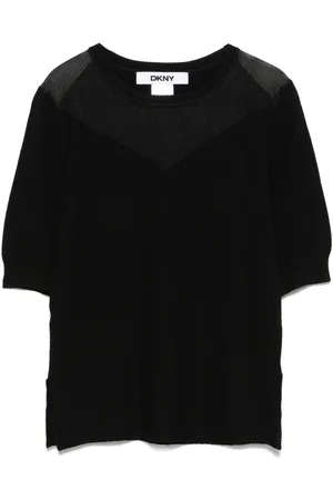DKNY Sheer-panels T-shirt