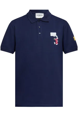 Iceberg Cartoon-print polo shirt