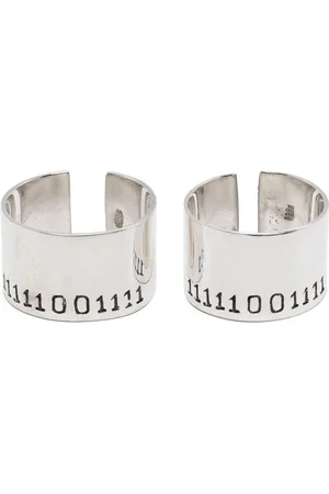 SOCIÉTÉ ANONYME Band rings (pack of two)