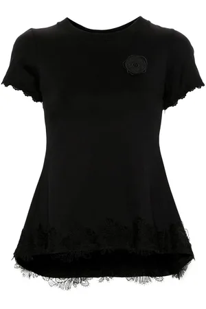 Viktor & Rolf Godet lace-trim T-shirt