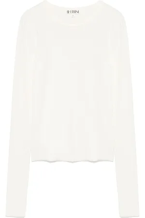 ÉTERNE Long-sleeve fitted top
