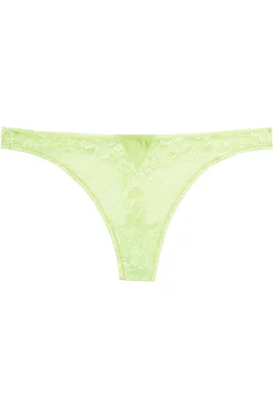 FLEUR DU MAL Le Stretch lace thong