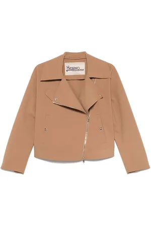 HERNO Jersey biker jacket