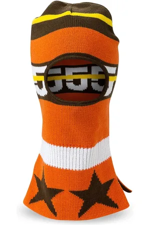 Sp5der Logo-intarsia balaclava