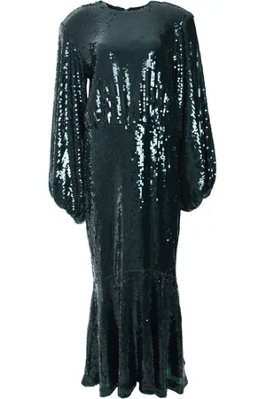ROTATE Sequined maxi dress