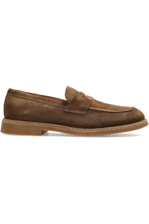 ELEVENTY Suede loafers