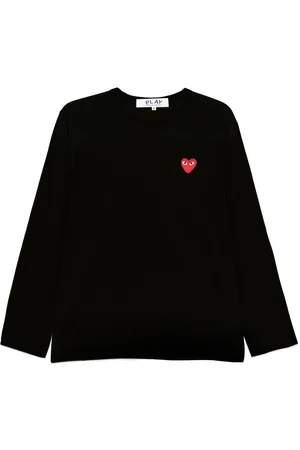 Comme des Garçons Heart-patch T-shirt