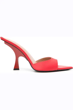 The Attico 100mm pointed-toe sandals