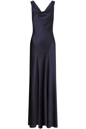 Alberta Ferretti Cowl-neck gown