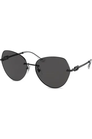 Bvlgari Logo-engraved sunglasses