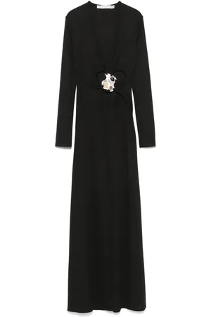 CHRISTOPHER ESBER Trio Stone maxi dress
