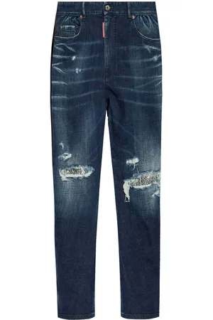 Dsquared2 Distressed straight jeans