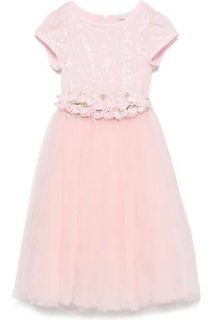 MONNALISA Sequin-embellished dress