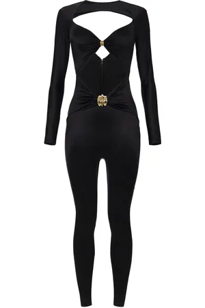 Elisabetta Franchi Maxi bow jumpsuit